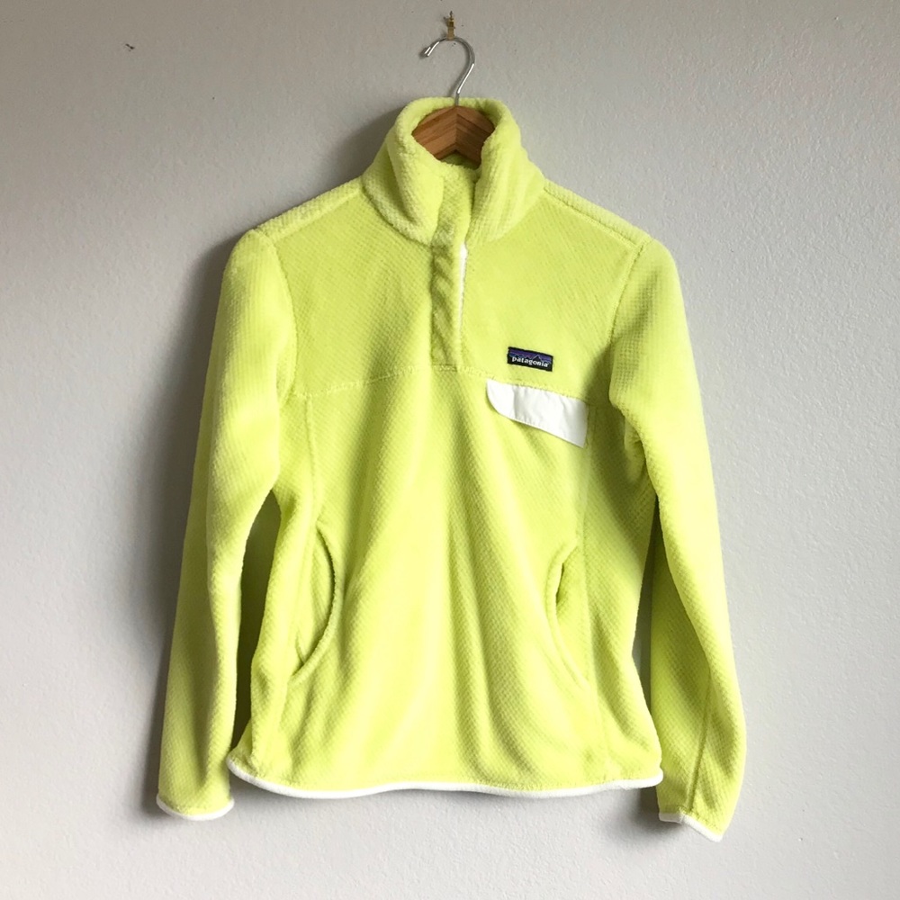 Patagonia fleece pullover.